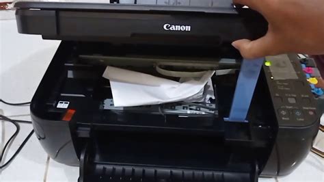 Buang kertas yang tersangkut printer canon mp287
